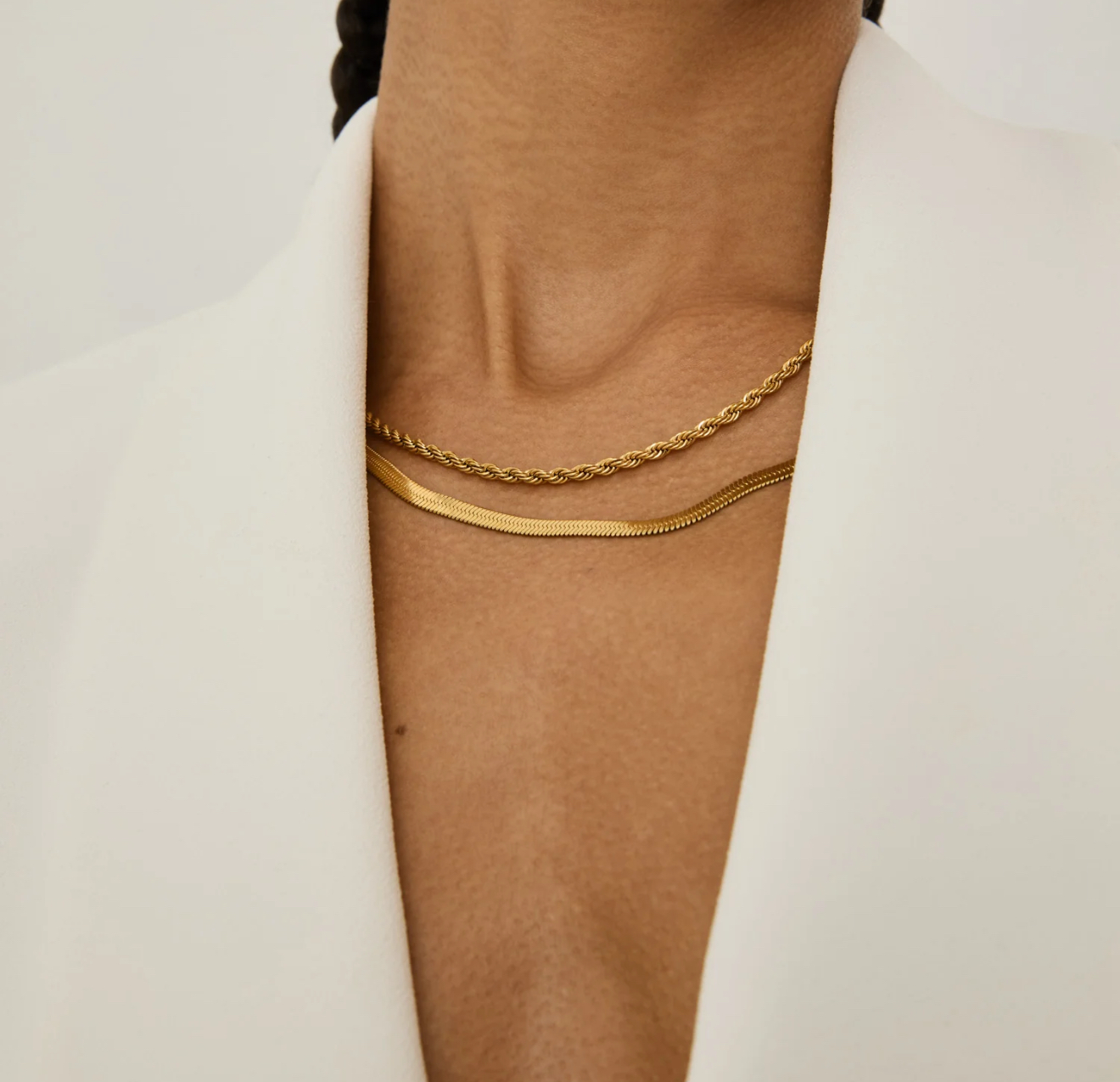 Stockholm Herringbone Necklace